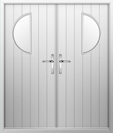 Moon Composite French Door