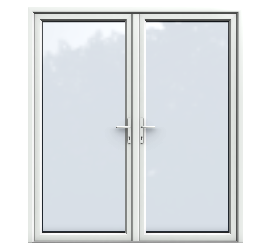 Single Frame, UPVC French Door