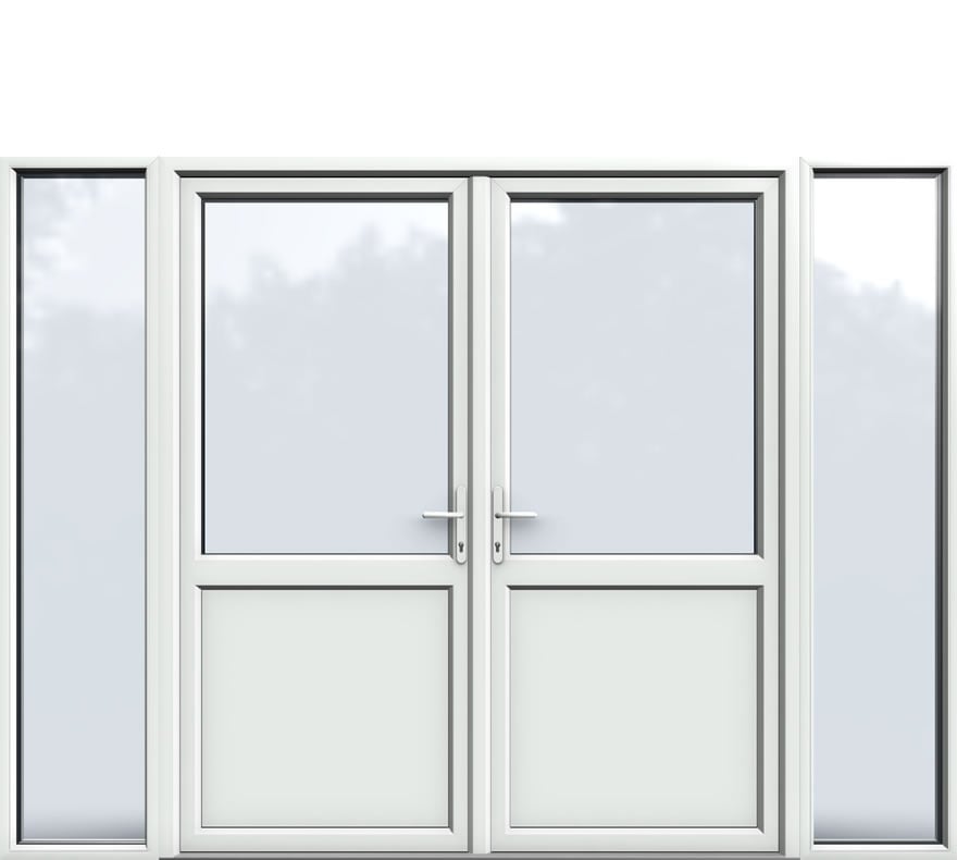 Side Panels, Midrail Panel, UPVC French Door