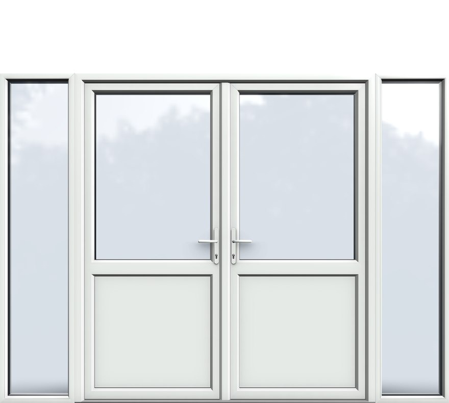 Side Panels, Midrail Panel, UPVC French Door