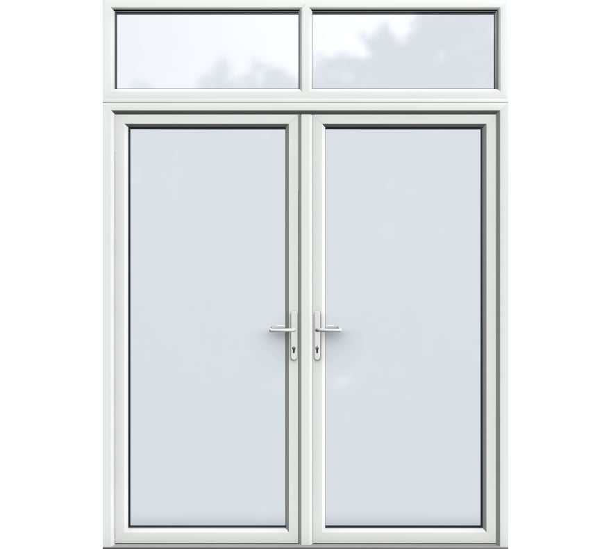 Top Light Split, UPVC French Door