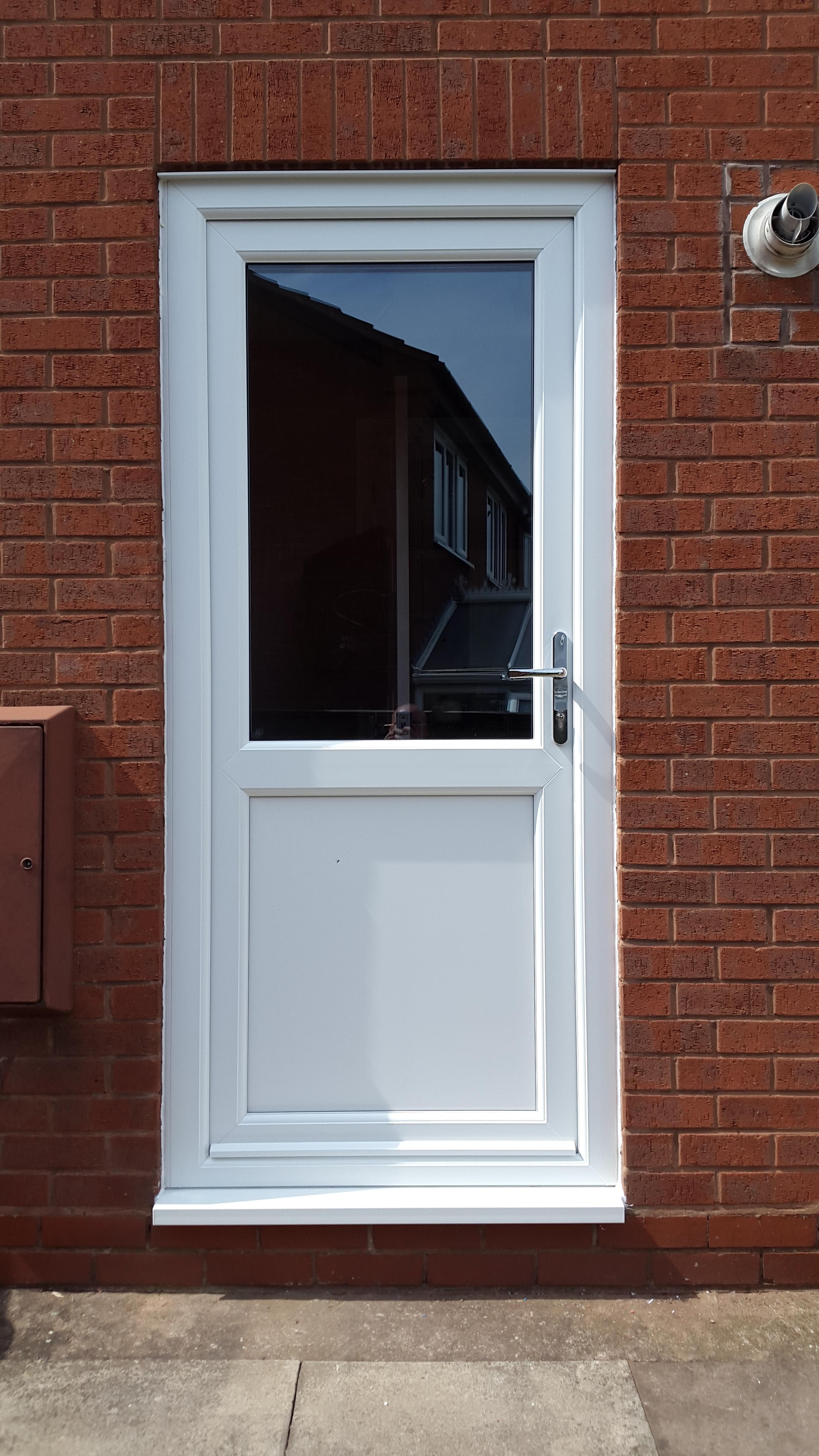 How much does a new upvc door cost