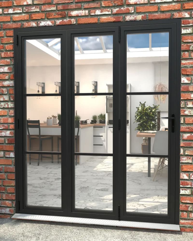 Fully Glazed Range UPVC Doors Double Glazed Front Doors