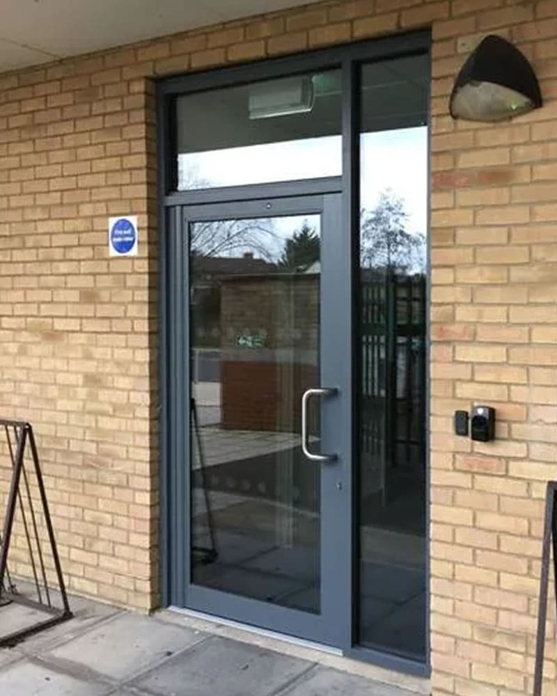 Aluminium Commercial Doors