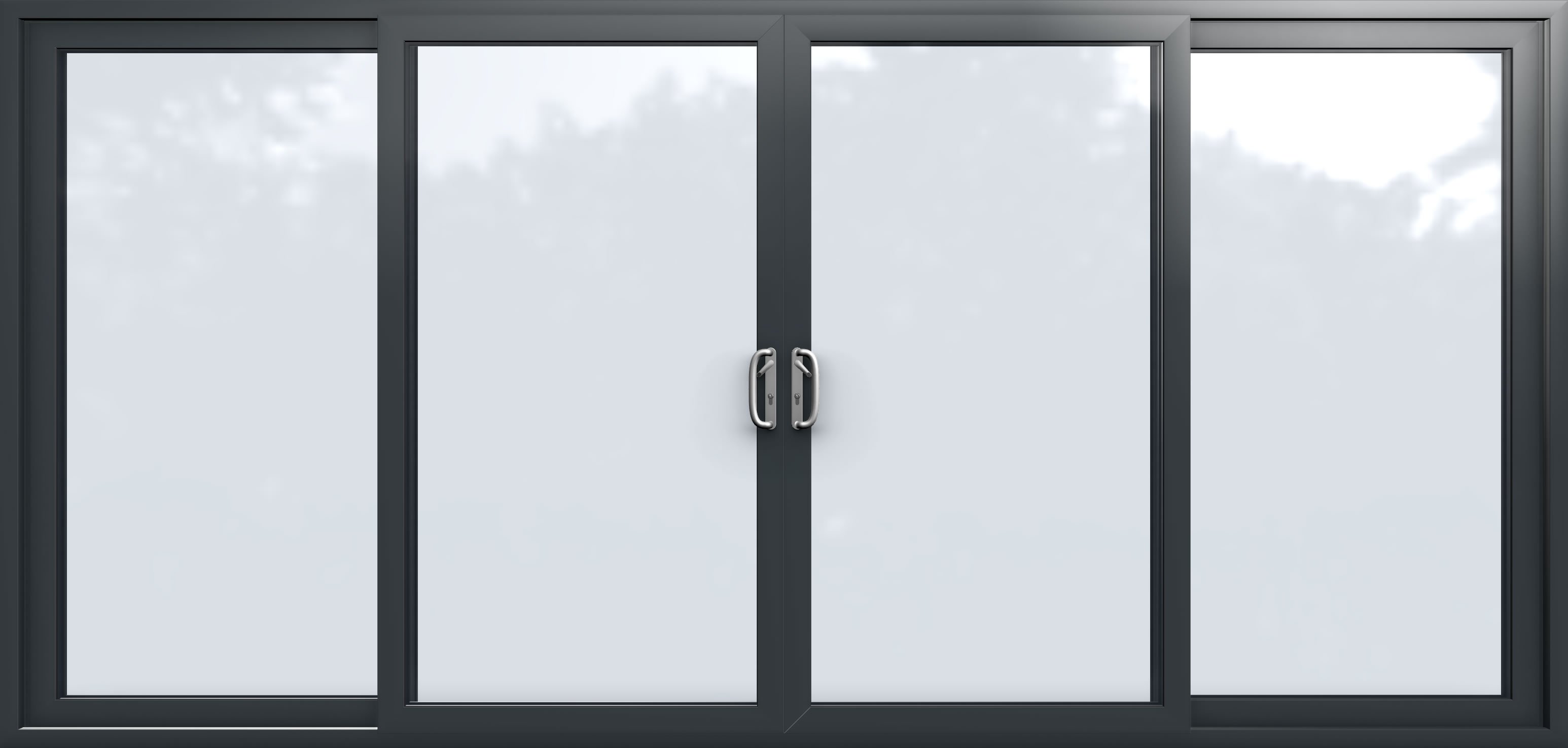 4 Pane - Aluminium atio Door