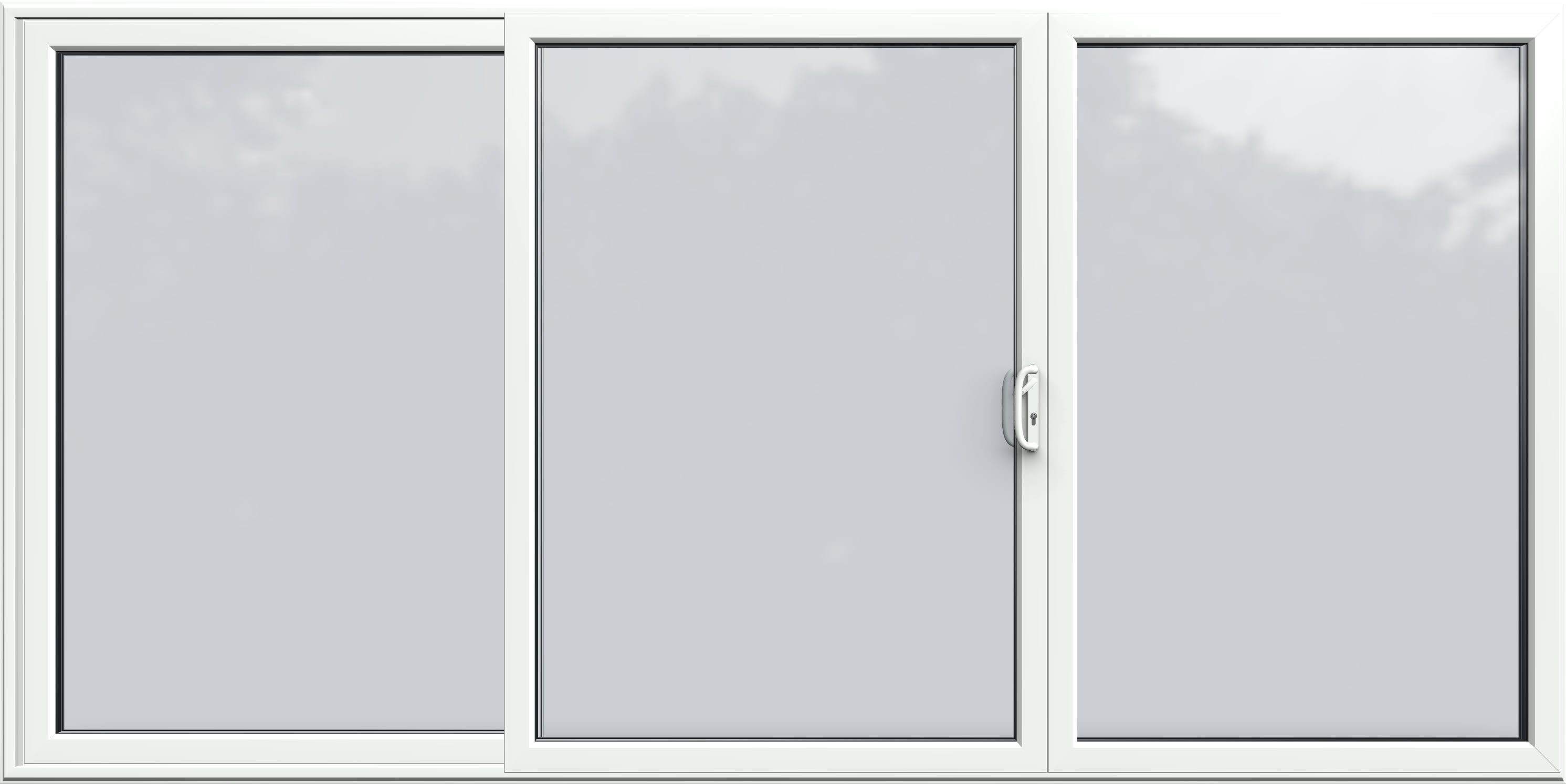 3 Pane UPVC Patio Door