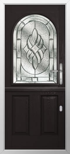 Composite stable door 2 Panel 1 Arch style