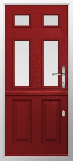 Composite stable door 2 Panel 4 Square style