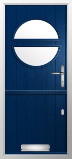 Composite stable door circle style