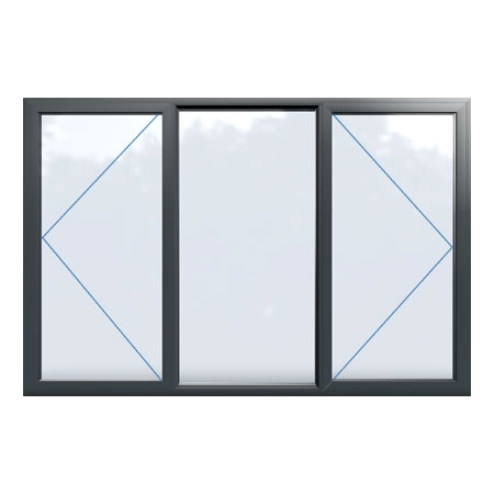 Aluminium Windows Style 24