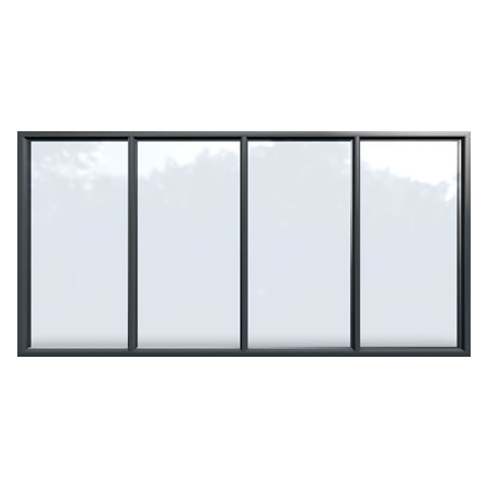Aluminium Windows Style 38