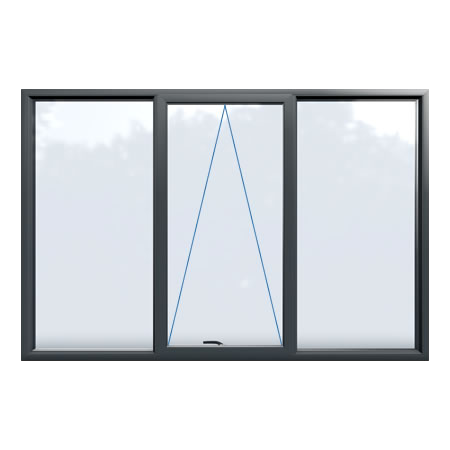Aluminium Windows Style 46