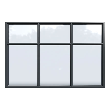 Aluminium Windows Style 49