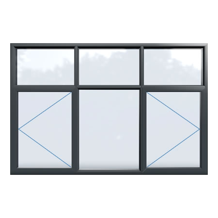 Aluminium Windows Style 87