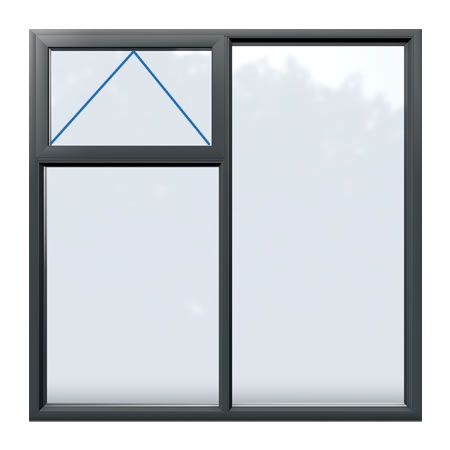 Aluminium Windows Style 90