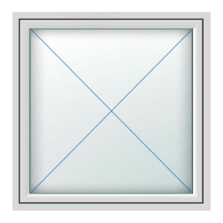 UPVC Flush Windows Style 1
