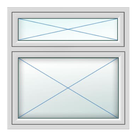 UPVC Flush Windows Style 2